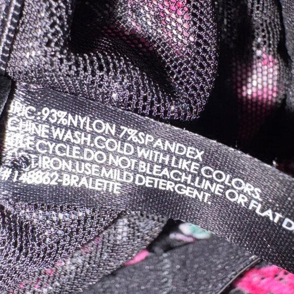 Torrid Floral Lace Bralette 148862 Size 1 - Picture 4 of 5